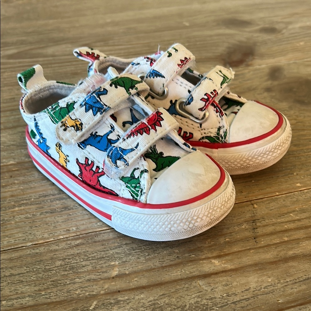 Converse Dinosaur No Tie Sneakers